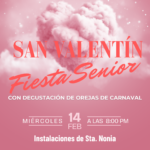 [Carnaval2024] Baile Senior San Valentín – 14 feb