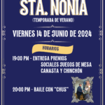 [Verano][14Jun24] Fiesta clausura Sta. Nonia y entrega premios torneos sociales de juegos de cartas