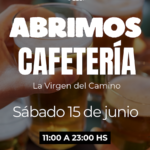 [AVISO] Apertura cafetería de La Virgen del Camino