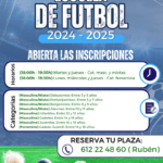 [Deportes] Escuelas deportivas – FÚTBOL