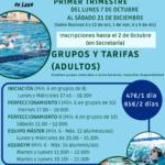 [Deportes][Natación] Nuevos horarios de Aquagym