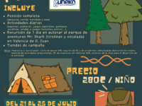 [Verano][Novedad] Campamento con pernocta’25