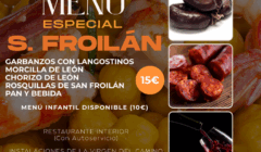 [LVC] Menú Especial S. Froilán (domingo 5 de octubre)