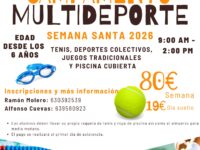 [LVDC] CAMPAMENTO MULTIDEPORTE (Semana Santa 2026)