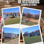 [LVC] Las obras en los campos de fútbol avanzan para mejorar el día a día de nuestras escuelas