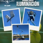 [LVC] Seguimos mejorando nuestras instalaciones – Iluminación tenis y polideportivas