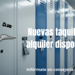 [LVC] Nuevas taquillas de alquiler disponibles