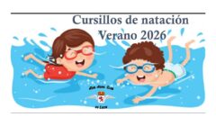CURSOS DE NATACIÓN VERANO 2026