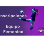 [VC] FÚTBOL. INSCRIPCIONES EQUIPO FEMENINO