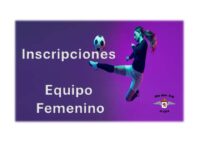 [VC] FÚTBOL. INSCRIPCIONES EQUIPO FEMENINO