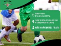 [RACL] ESCUELA DE FÚTBOL. Categ. de Benjamines. INSCRIPCIONES