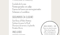 [SN] Menú lunes 12 de octubre. Día de la HISPANIDAD